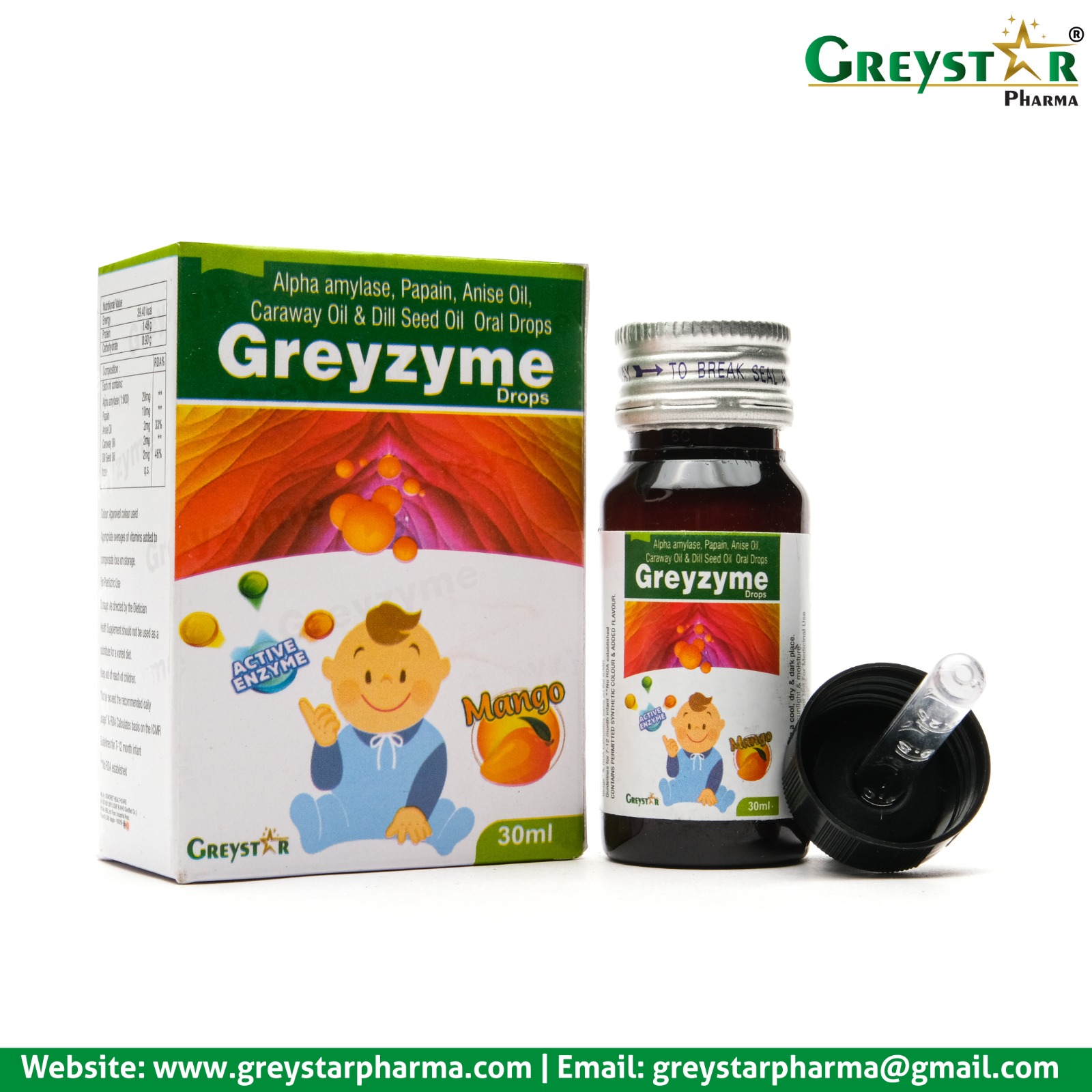 GREYZYME-ORAL DROPS
